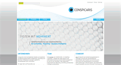 Desktop Screenshot of conspicaris.com