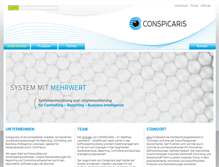 Tablet Screenshot of conspicaris.com